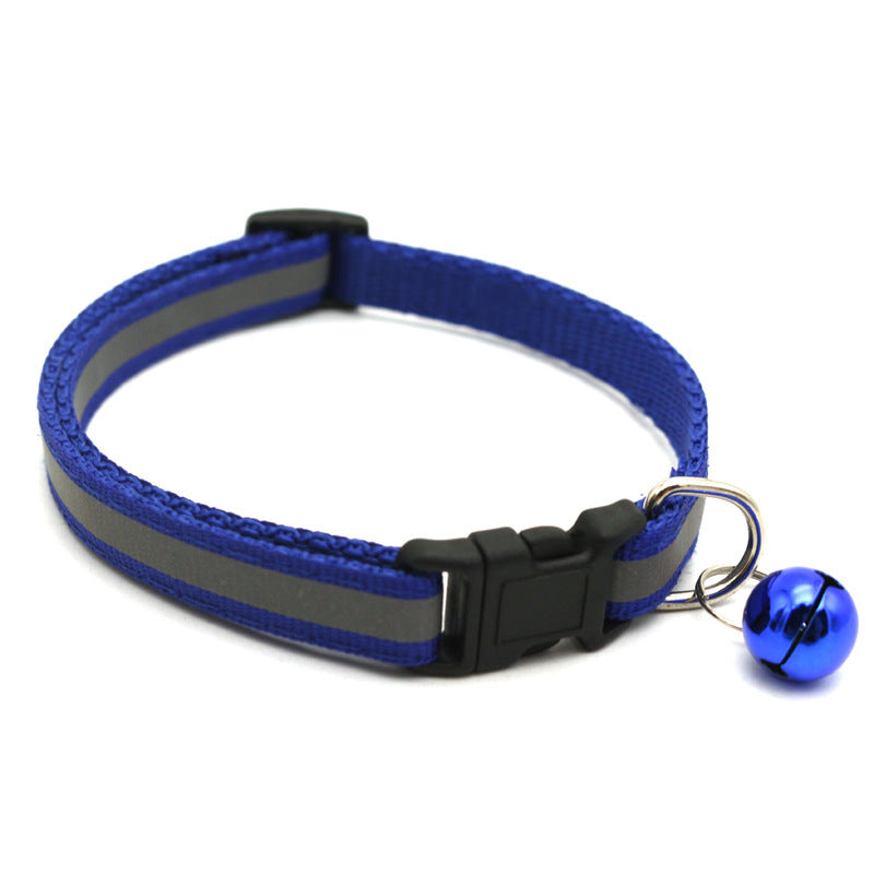 Reflective Bell Cat Collar for Pets