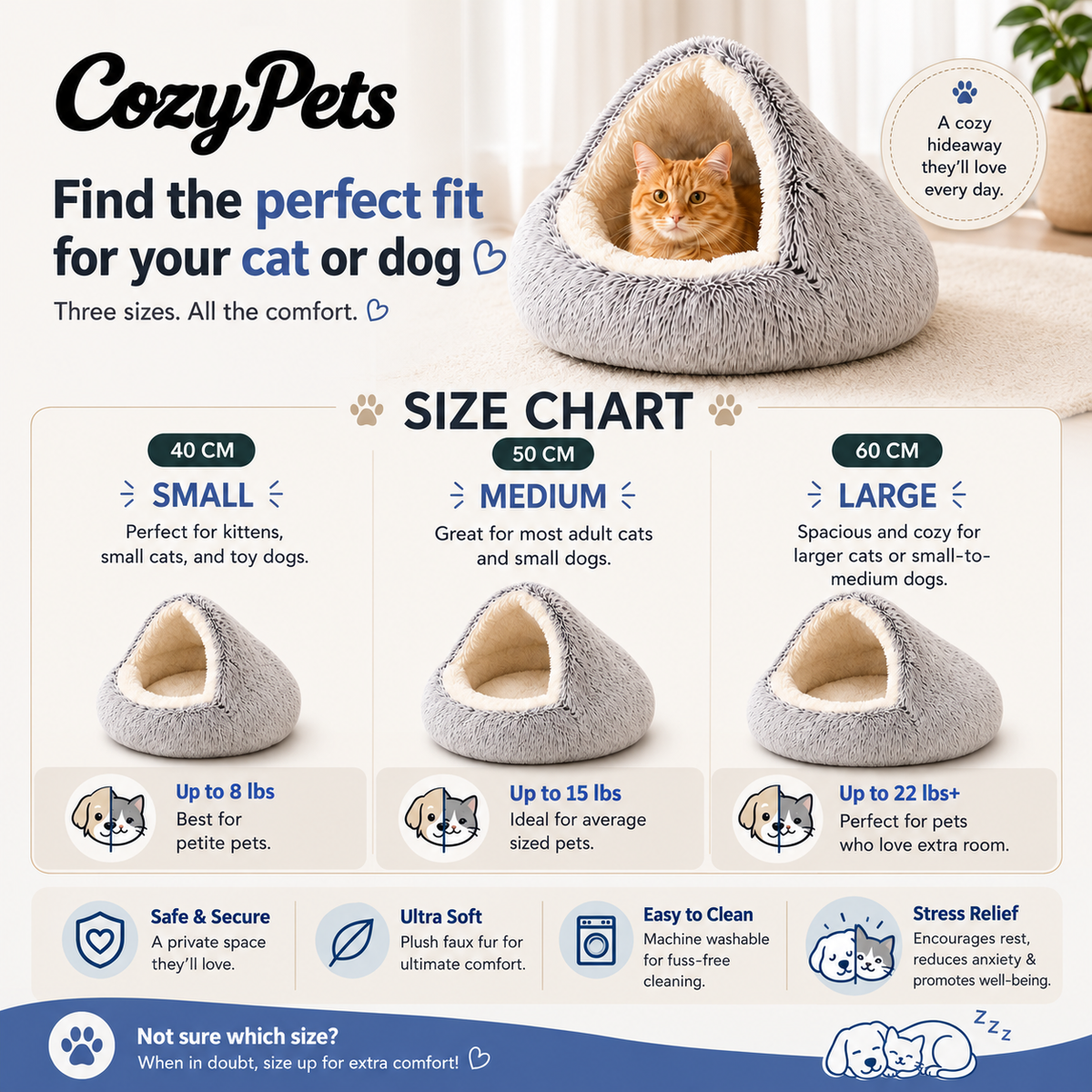 Anti-Anxiety Calming CozyDen